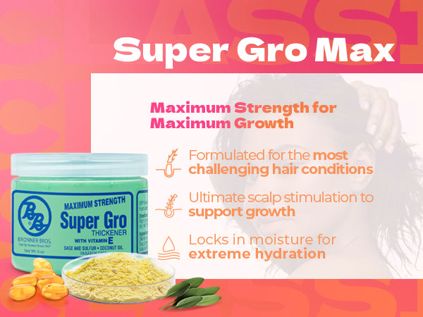 BB Super Gro Maximum Strength – Bronner Bros Hair Care